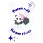 Affiche de décoration ''Bonne nuit Panda''